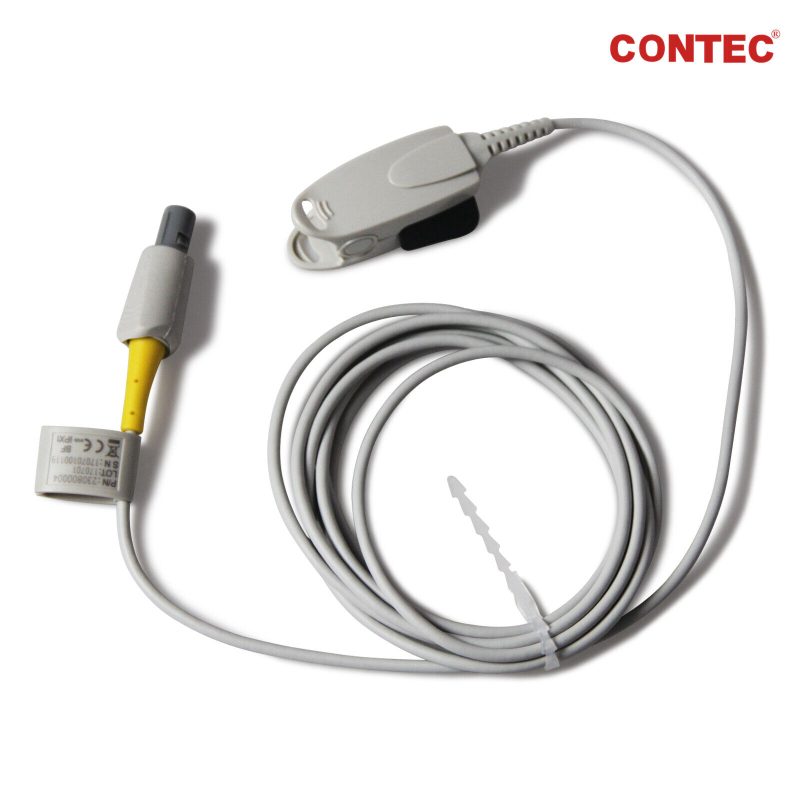 Adult Finger SpO2 Probe Oxygen Sensor for CONTEC Patient Monitor CMS8000/CMS6000