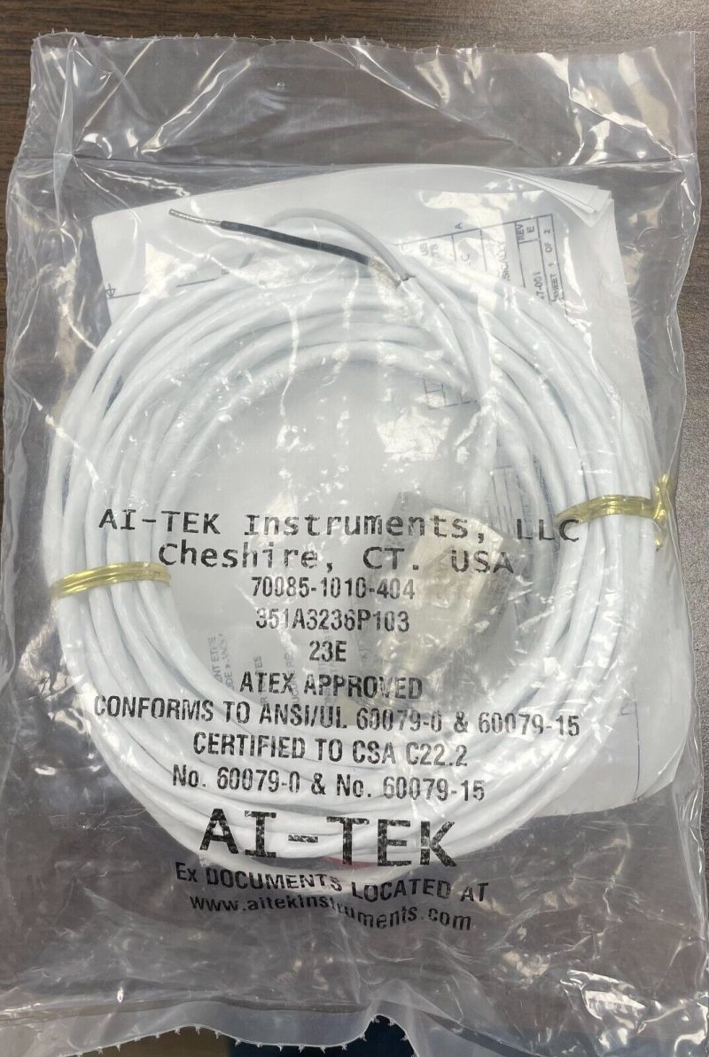 AI-TEK INSTRUMENTS 70085-1010-404 PASSIVE SPEED SENSOR