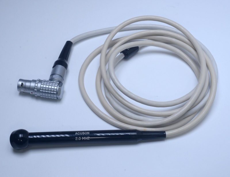 AS IS Acuson #27552 2.0MHz CW Doppler Pencil Ultrasound Transducer Probe