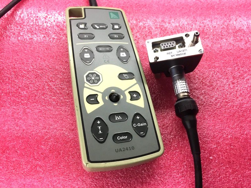 B-K Medical UA2410 Hand-Control Remote  with UA1271 adapter