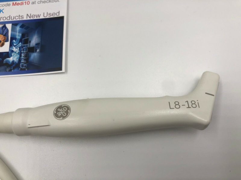 GE L8-18i-SC Ultrasound Transducer Probe Case 2016 linear array LOGIQ Venue