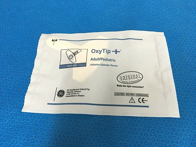 GE Oxytip Oxy-AP Adult/Pediatric Adhesive Oximeter Sensor