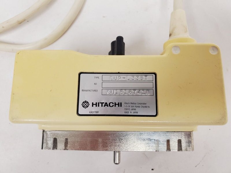 Hitachi EUP-L33ST Ultrasound Transducer - Yellowed But Good