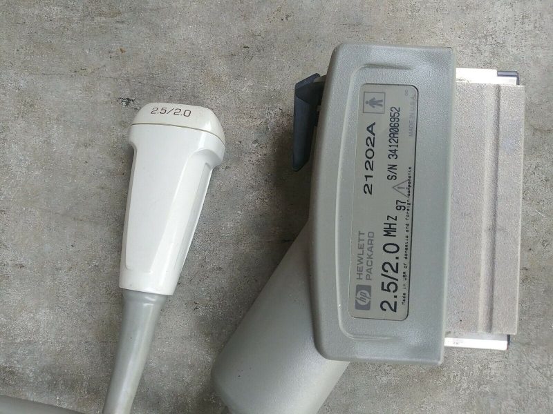 HP Hewlett Packard 21202A Ultrasound Probe 2.5/2.0 MHz