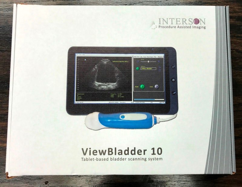 Interson Medical ViewBladder 10 Urology Bladder Scanner with Ultrasound Probe