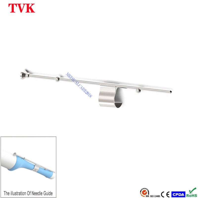 MEDISON V5-9, EV3-10B Stainless Steel Biopsy Needle Guide, Warranty:12 months