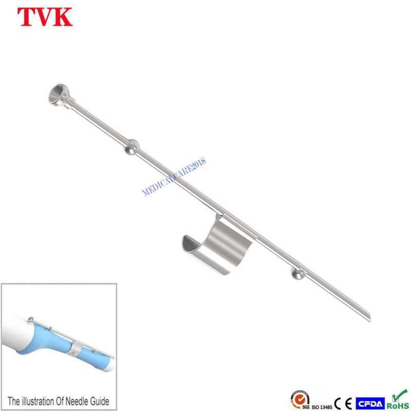 MEDISON V5-9, EV3-10B Stainless Steel Biopsy Needle Guide, Warranty:12 months