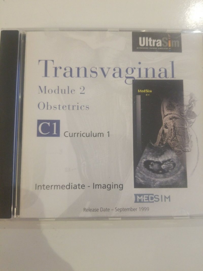 Medsim Ultrasim Transvaginal Obstetrics Module 2 Curriculum 1 C1