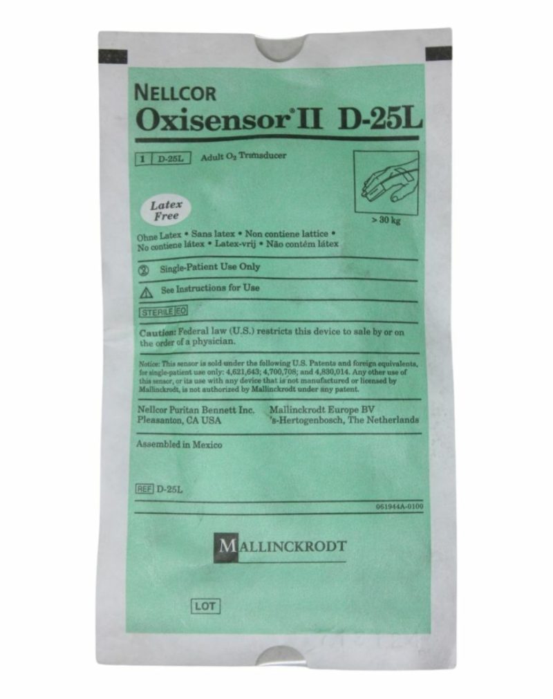 Nellcor Oxisensor II Adhesive Sensor ADULT - D25L