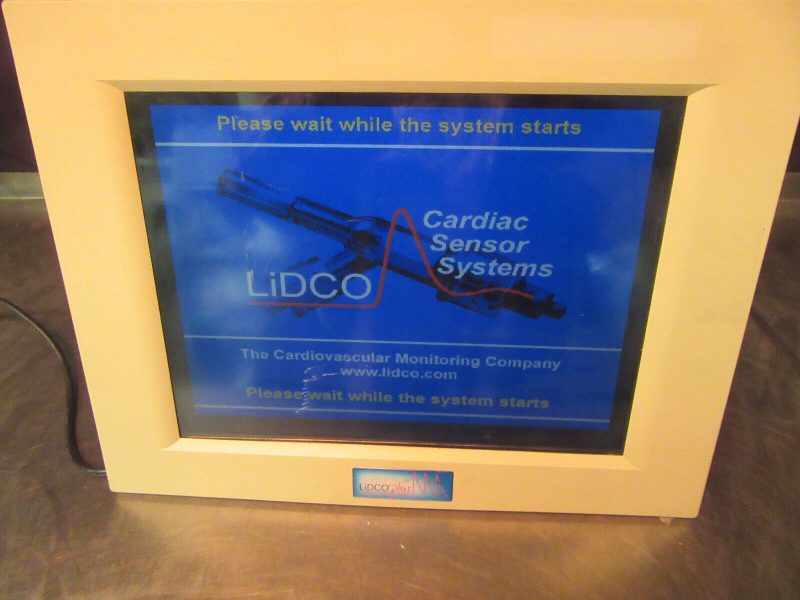 P25 LIDCO HEMODYNAMIC MONITOR HM 71-02 CARDIAC SENSOR SYSTEM FREE SHIPPING