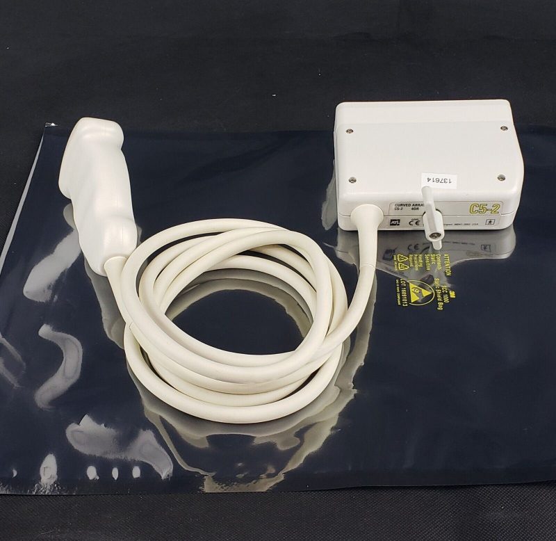 PHILIPS C5-2 CURVED ARRAY 40R ULTRASOUND TRANSDUCER PROBE