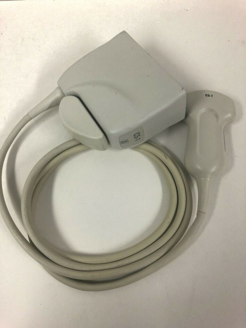 Philips Ultrasound 453561224465 C5-1 Curved Linear Array Transducer Probe