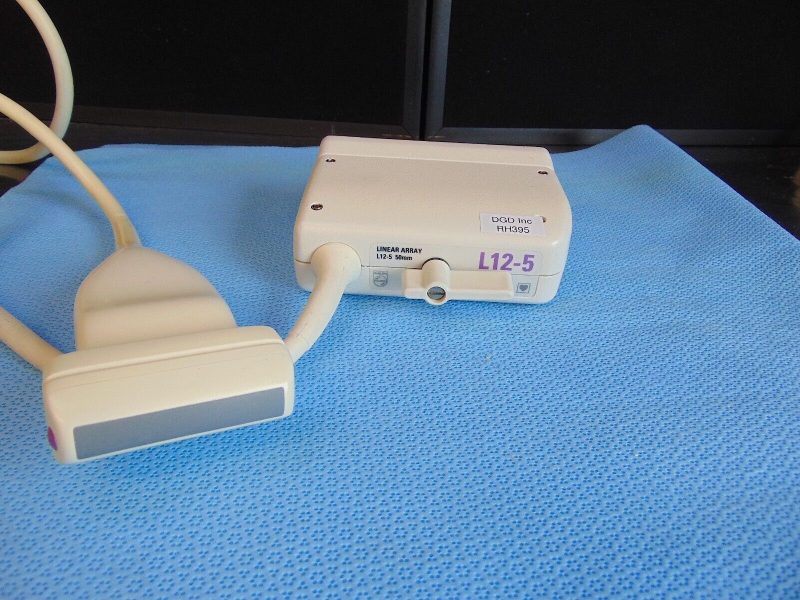 Phillips L12-5 Linear Array Ultrasound Transducer Probe RH395Gx