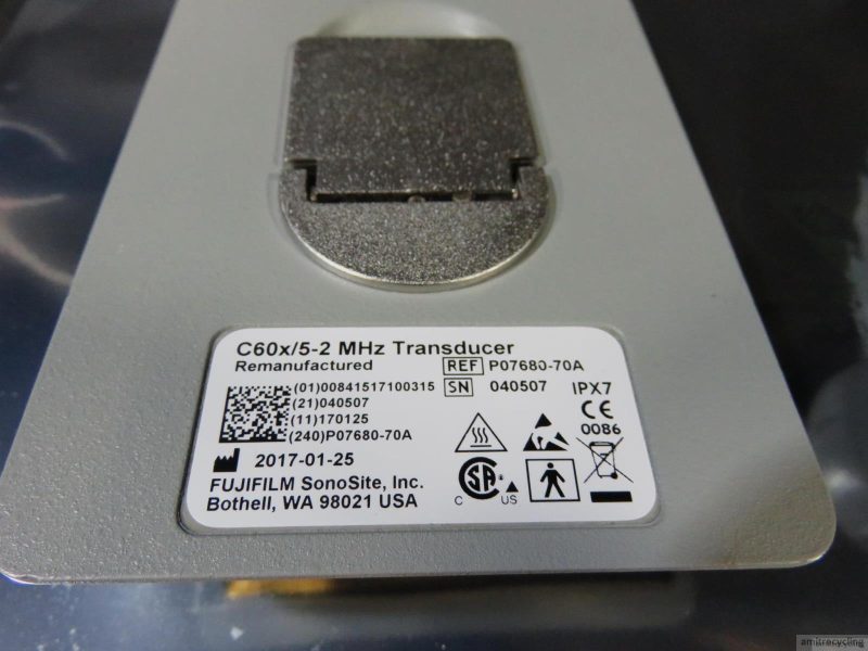 SonoSite C60x/5-2 MHz Convex Transducer Probe P07680-70A