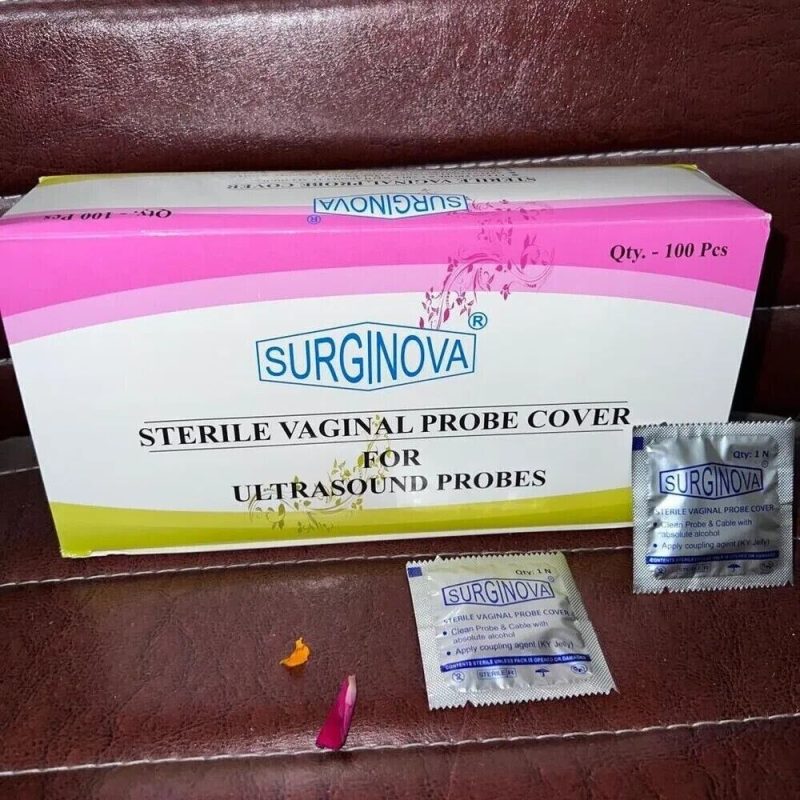 Sterile Vaginal Probe Cover For Ultrasound Probe 100Pc/Box