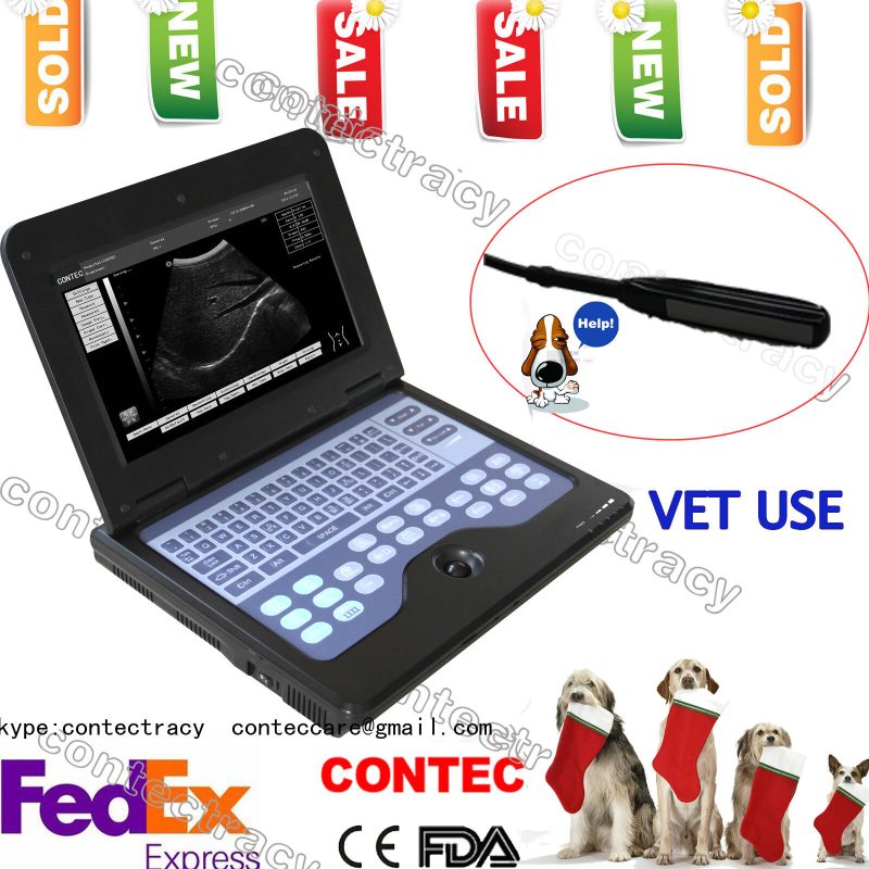 USA VET USE Ultrasound scanner B-ultrasound Diagnostic+ free 7.5MHZ rectal Probe