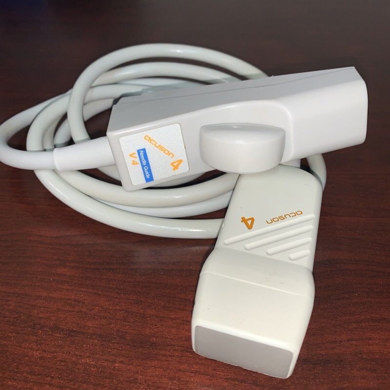 ACUSON V4 SECTOR ARRAY ULTRASOUND TRANSDUCER PROBE - (90) DAYS WARRANTY