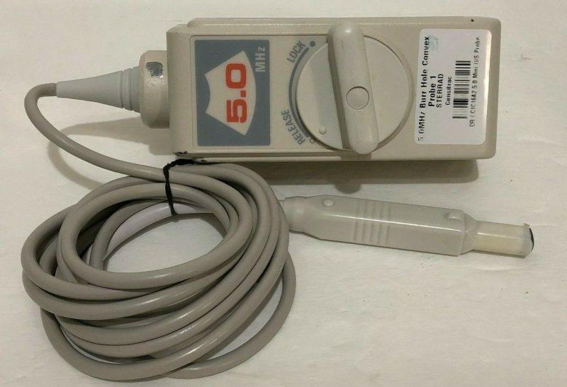 ALOKA UST-9116P-5 Burr Hole Convex Abdominal Ultrasound Transducer Probe 5.0mhz