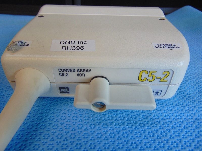 ATL C5-2 Curved Array Ultrasound Transducer Probe RH396Gx