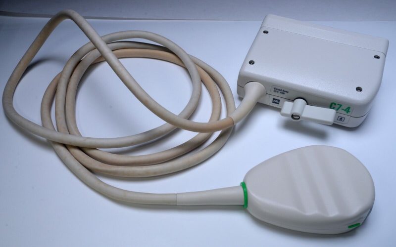 ATL #C7-4 Curved Array Abdominal Ultrasound Transducer Probe