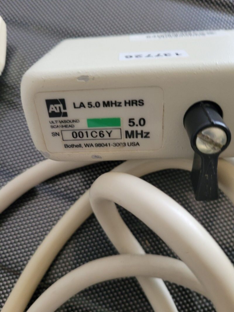 ATL LA 5.0 MHZ HRS Linear Array Ultrasound Probe / Transducer