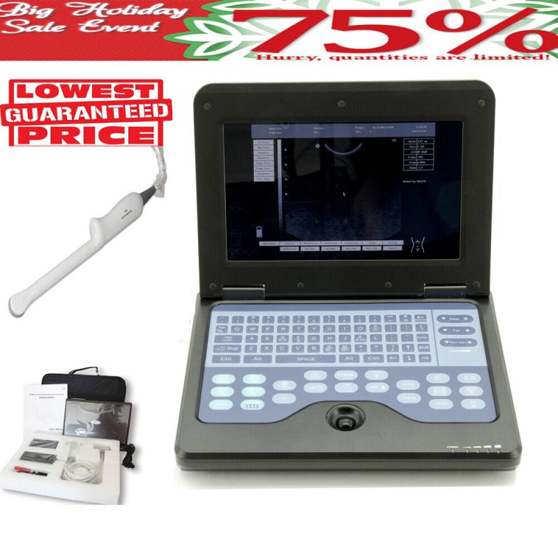 CE FDA Portable Laptop Machine Ultrasound Scanner With Transvaginal probe CONTEC