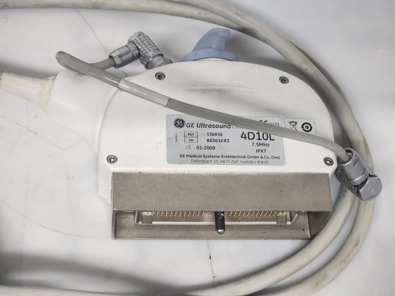 GE 4D10L 4D Array Ultrasound Transducer Probe