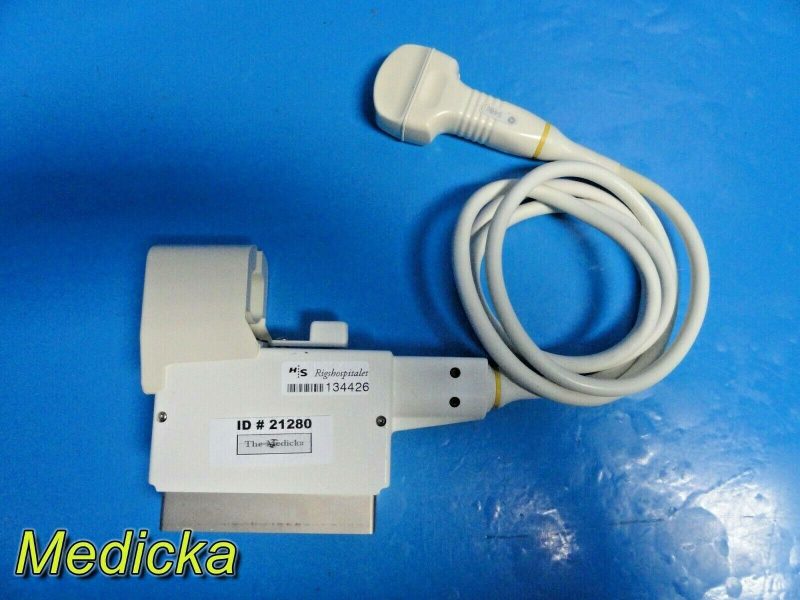 GE 548C Convex Array Ultrasound Transducer Probe W/ Hook ~ 21280