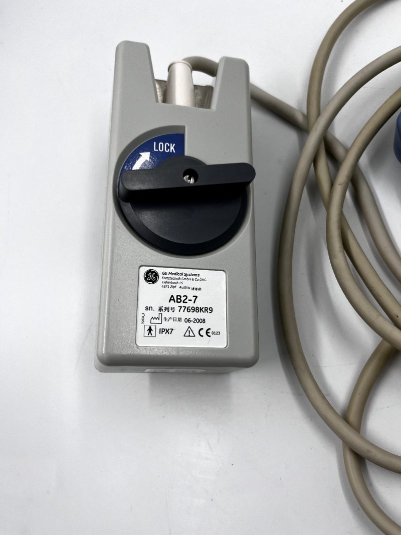 GE AB2-7 CONVEX ARRAY ULTRASOUND TRANSDUCER PROBE **TESTED WORKING!!**