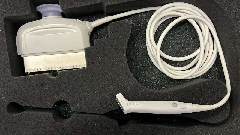 GE L8-18i-D Linear Hockey Ultrasound Transducer - Biomed Certified