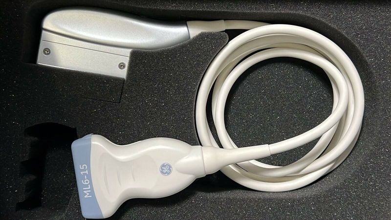 GE ML6-15-Rs Wide-band Linear Ultrasound Transducer/Probe - Biomed Certified