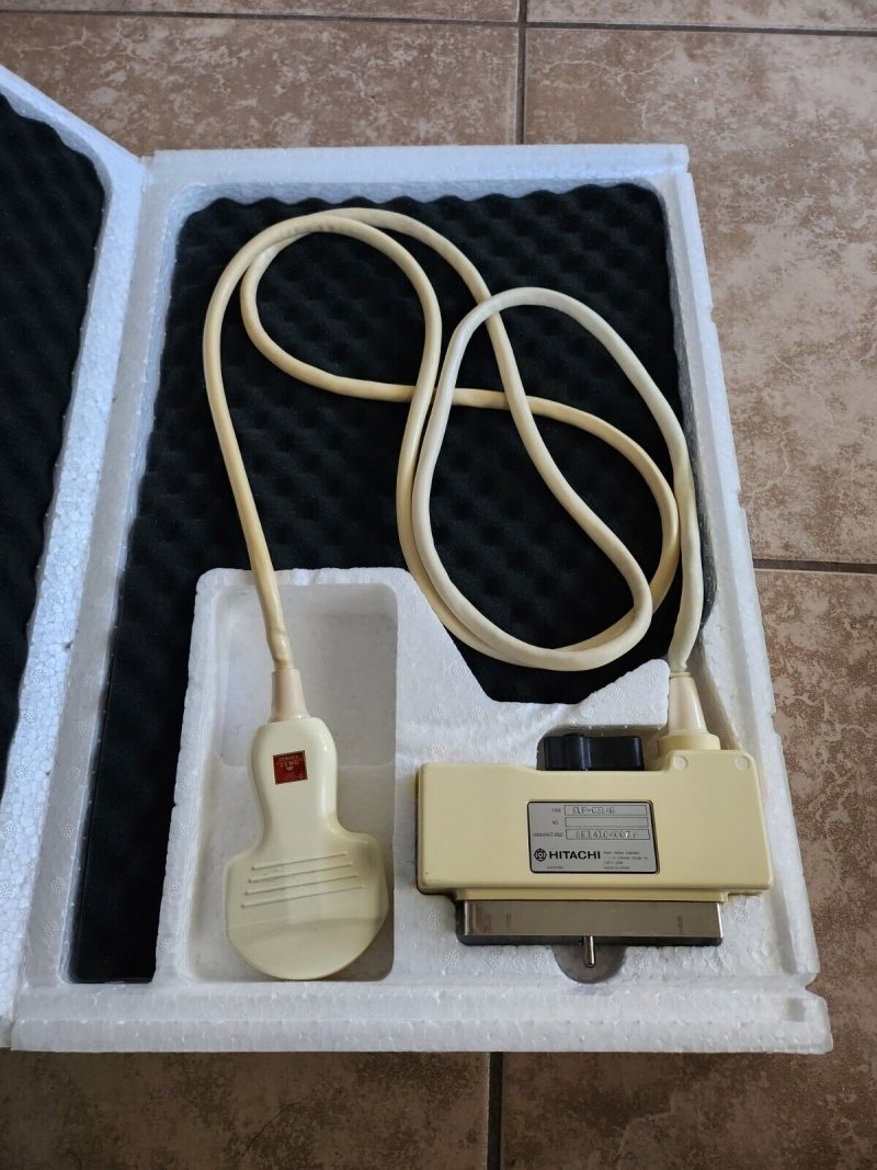 Hitachi EUP-C314G Convex Array Ultrasound Probe With Manual