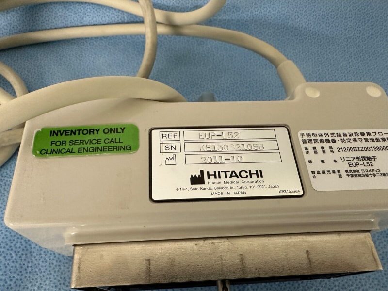 Hitachi EUP-L52 Ultrasound Transducer (R16)