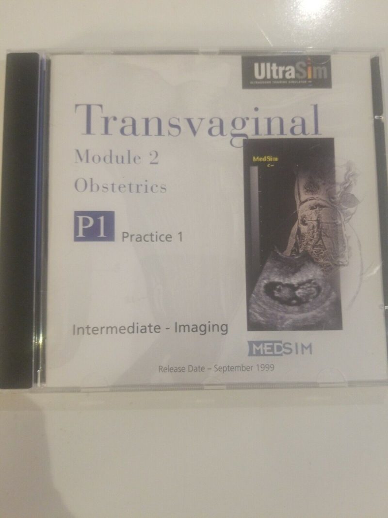 Medsim Ultrasim Transvaginal Module 2 Obstetrics P1 Practice 1