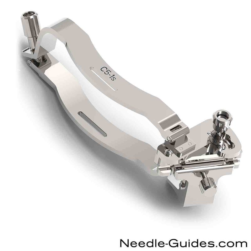 Mindray C5-1E Transducer Needle Guide - Reusable - Guia de biopsia