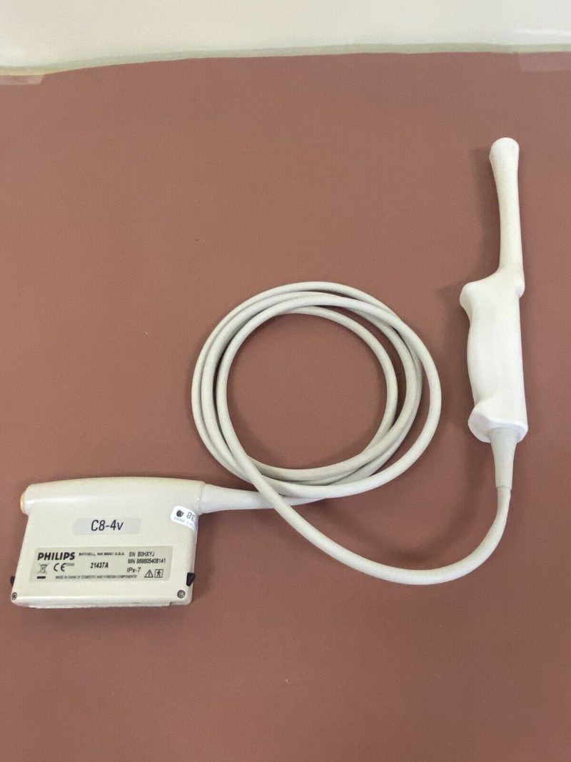 Philips C8-4v Cartridge Connector Endocavity Ultrasound Probe Transducer