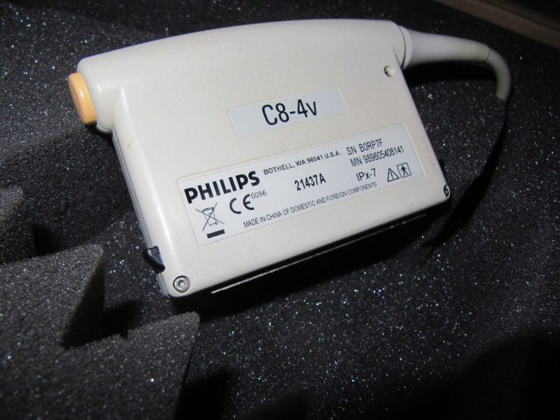 Philips C8-4v Cartridge Emdovaginal transvaginal EV Ultrasound Probe Transducer