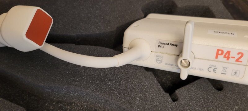 Phillips (ATL) Ultrasound Probe Phased Array P4-2 Ultrasound Probe Transducer