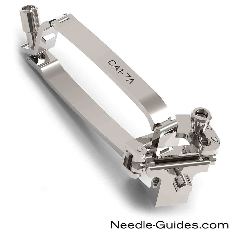 Samsung CA1-7A Transducer Needle Guide - Reusable - Guia de biopsia