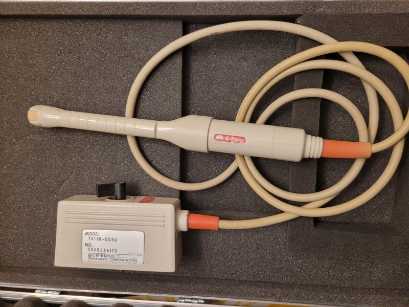 SHIMADZU TV11R-055U  4-8MHz Endocavity Ultrasound Transducer Probe