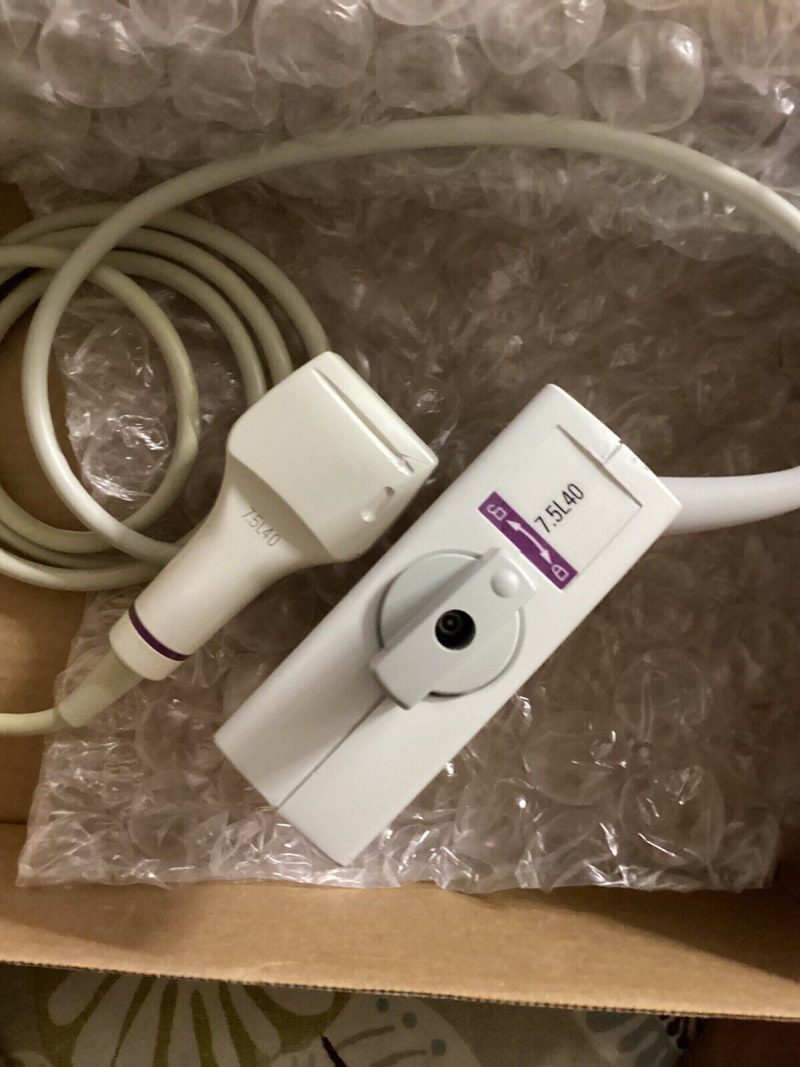 Siemens 7.5L40 Vascular Ultrasound Probe