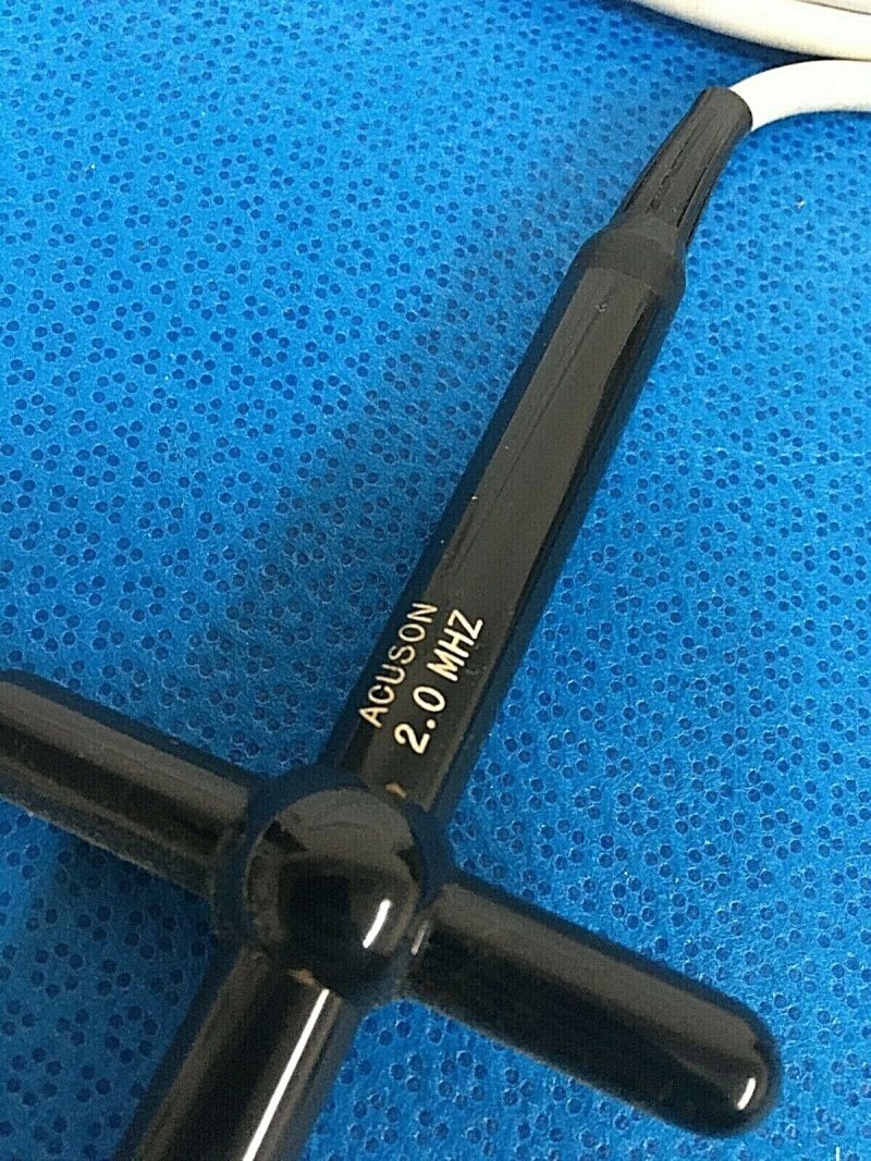 Siemens Acuson 2.0 MHZ STK 7375, 27552 Transducer Pencil Probe.