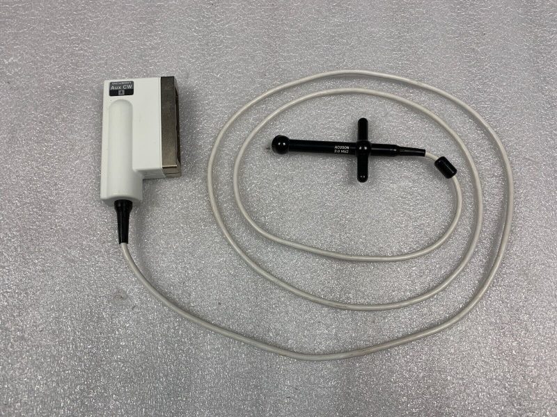 Siemens Acuson Aux CW 2.0 MHz Ultrasound Transducer Probe - Model 08267215