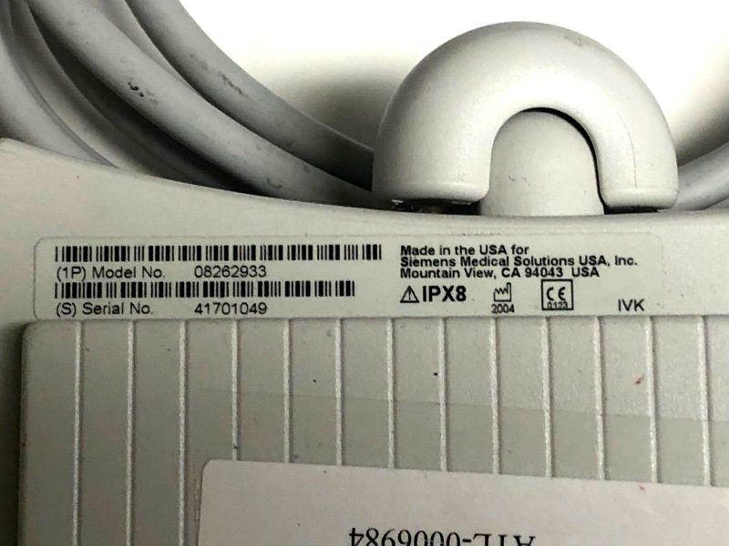 Siemens Acuson Sequoia 8L5T 08262933 Linear Array Ultrasound Transducer Probe