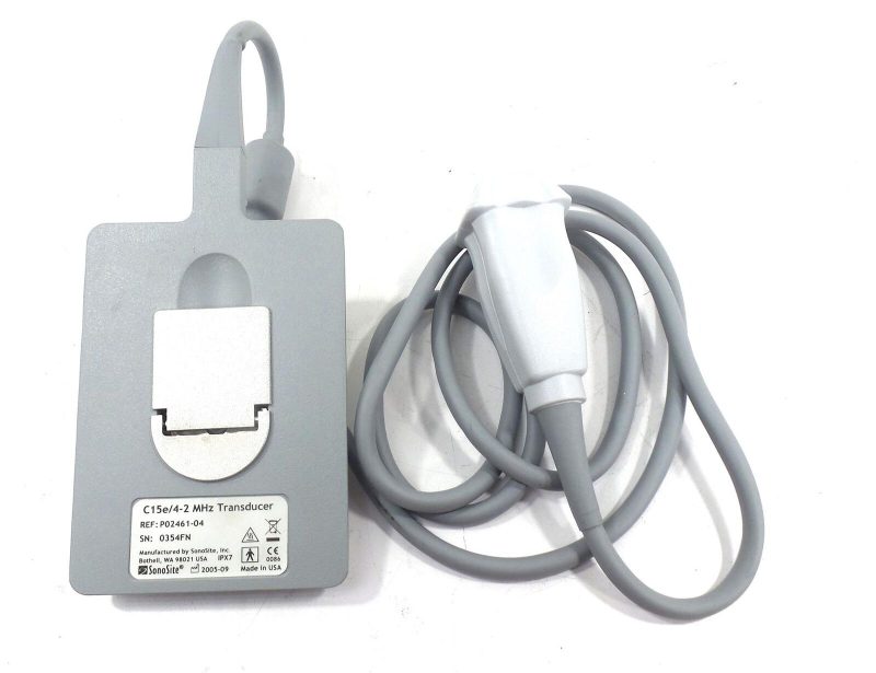 SonoSite C15e/4-2 MHz Ultrasound Transducer REF P02461-04 - Free Shipping