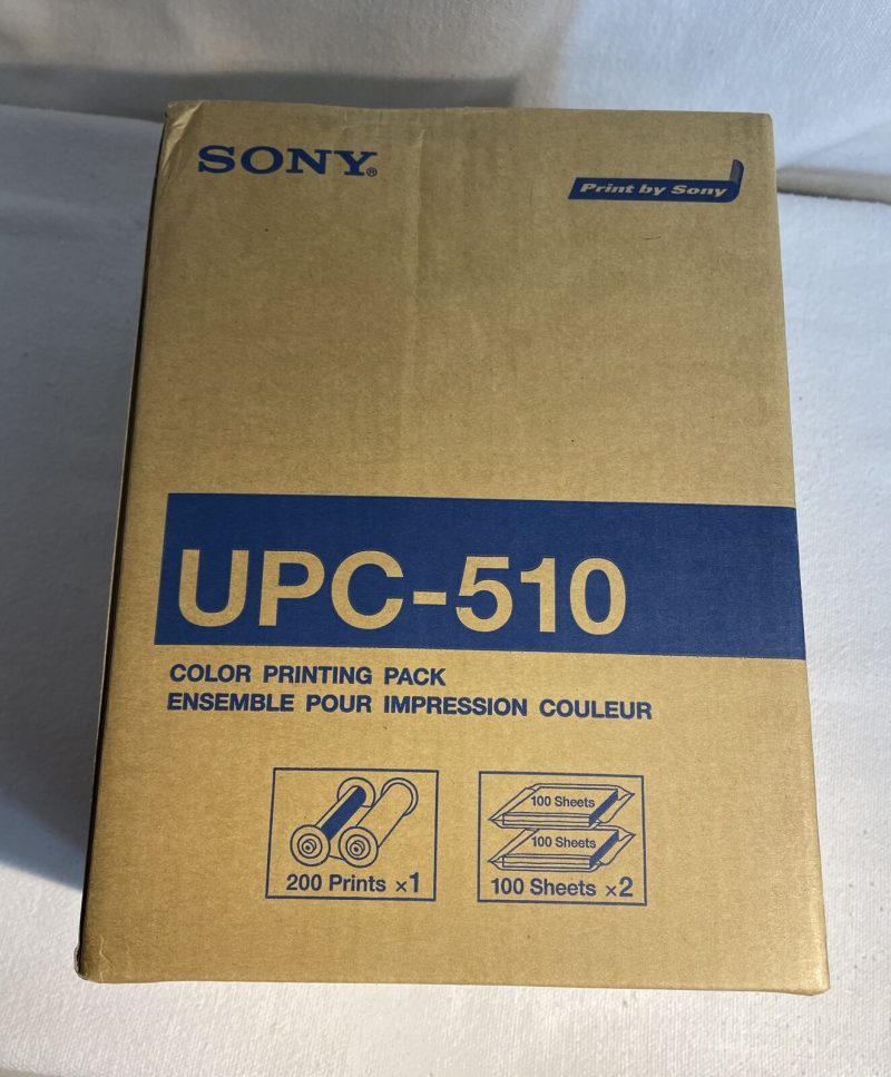 SONY UPC-510 COLOR PRINTER PACK (Just The The Sheets)  (No.676) New Open Box