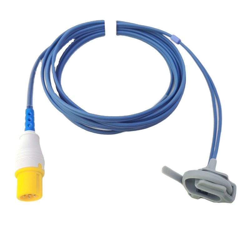 SpO2 Resusable Sensor,Neonatal Wrap Probe Compatible 6pin Contec CMS8000/9000