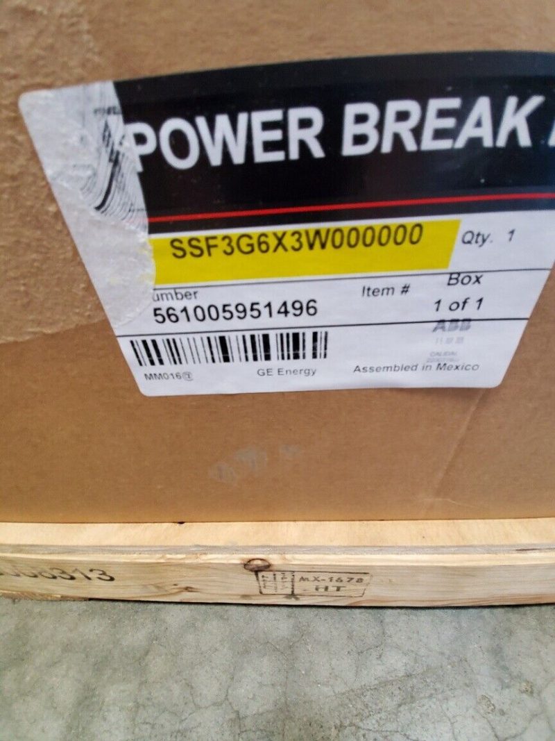 SSF08G208 GE Powerbreak 2 800a break *NEW* in the box.