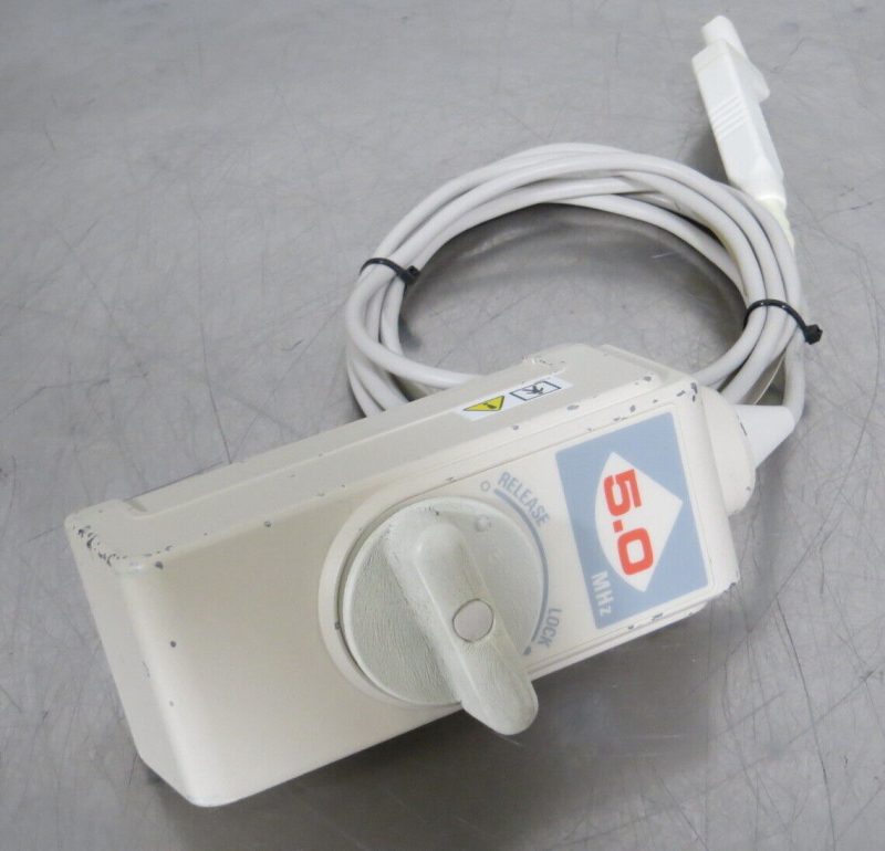 T189007 Aloka UST-5268P-5 5.0MHz Ultrasound Transducer