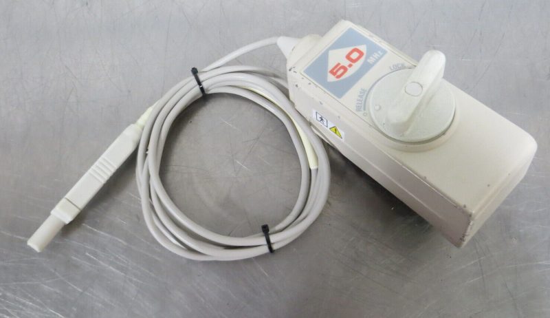 T189007 Aloka UST-5268P-5 5.0MHz Ultrasound Transducer